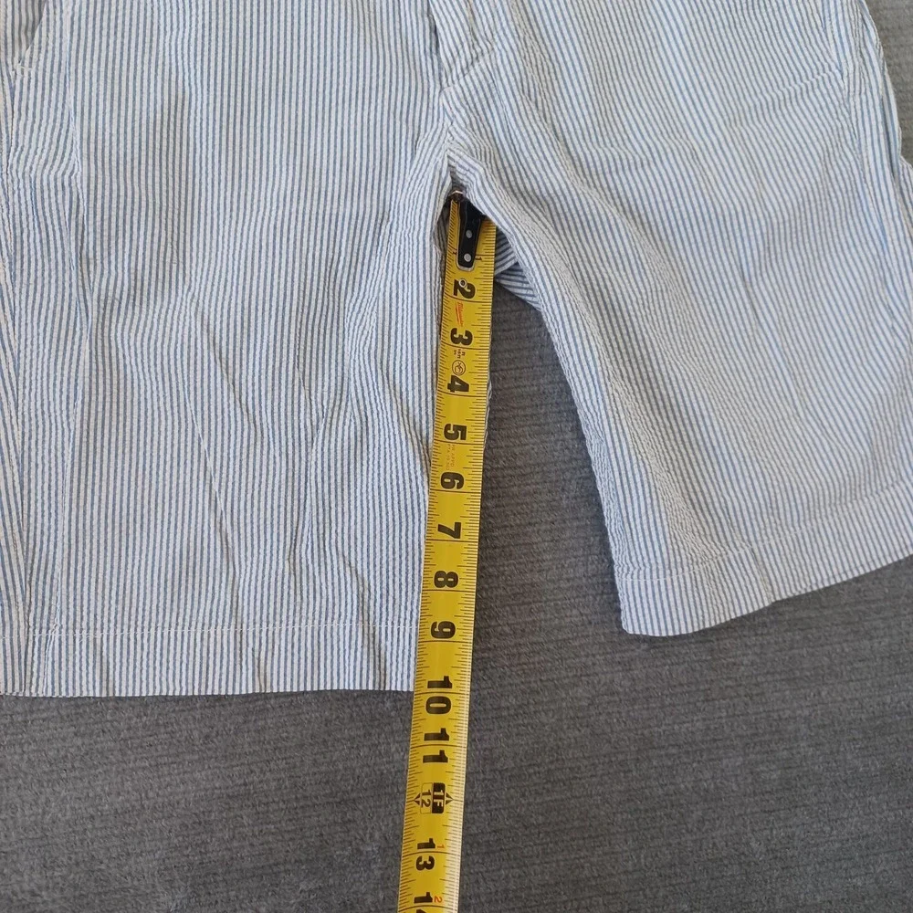 J. Crew Seersucker Shorts‎ Mens 30 Blue 10